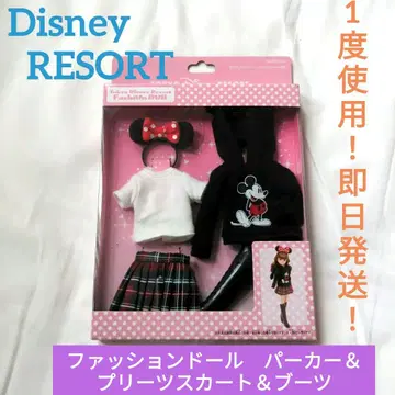 [ 새상품급 ] Disney 패션 인형 미키 후드티 옷 갈아입히기 세트