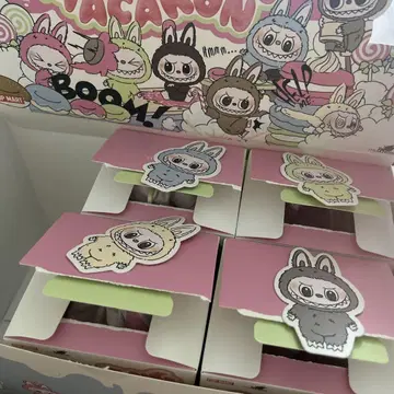 THE MONSTERS Exciting 마카롱 시리즈 4개 세트