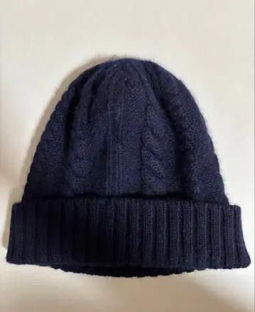 CA4LA 카시라 니트 모자 네이비