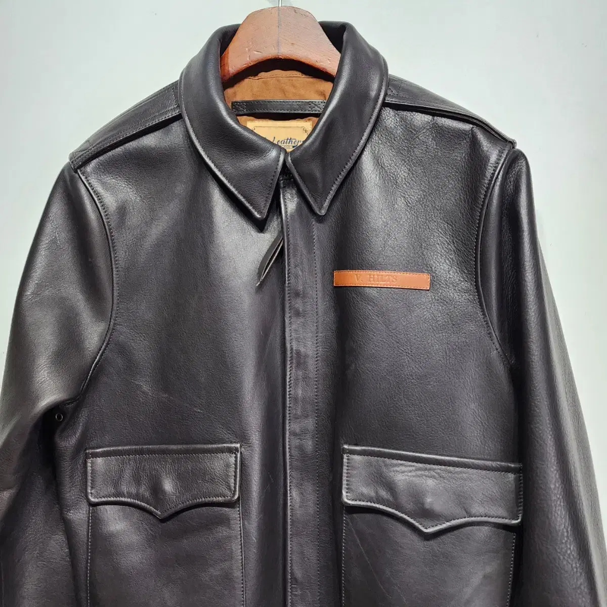 Cidu Leather A2 Bomber Jacket | Bunjang Global