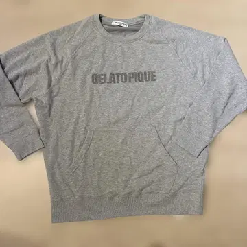 [ 미사용 ] GELATO PIQUE HOMME 로고 맨투맨