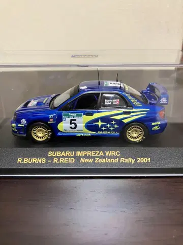 상자 난이도 있음 1/43 SUBARU IMPREZA WRC 2001