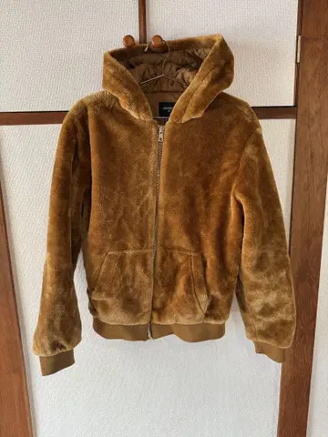 FOREVER 21 플리스 자켓 XS 브라운