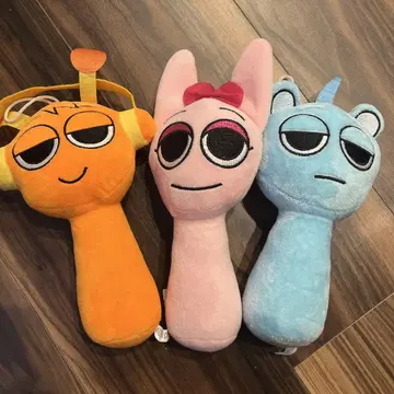 스플란키 봉제 인형 3개 세트