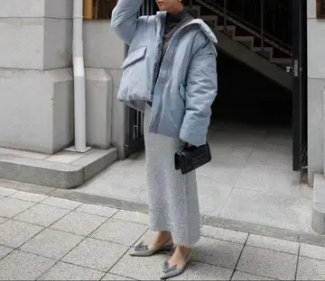 machatt 라메 믹스 타이트 스커트 미사용