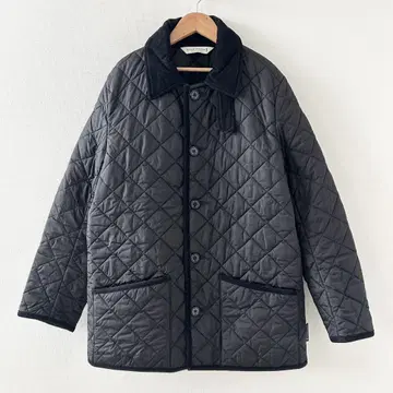 매킨토시 WAVERLY 퀼팅 자켓 블랙 40