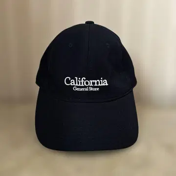 새상품급 California General Store 로고 캡 네이비
