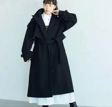 [ FREAKSSTORE ] 울 스탠드 트렌치코트