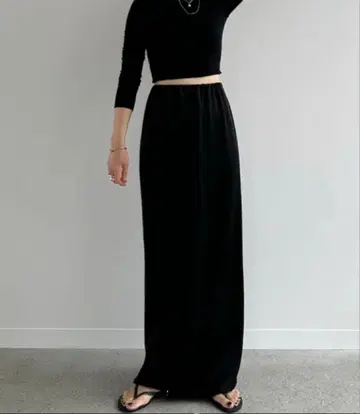 enof ace long straight skirt L