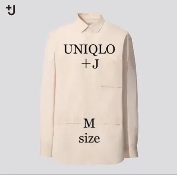 [ 특별 대응 ] M 유니클로 +J 수피마 코튼 오버 사이즈 셔츠