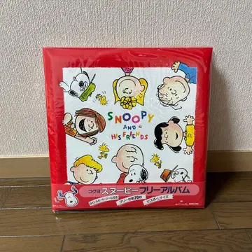 [ 헤이세이 레트로 ] 스누피 사진첩 앨범 오리지널 타이틀 카드 포함