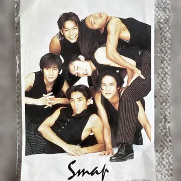 SMAP 사진 엽서 포스터 미개봉품 6명 레어 프리미어 SMAP
