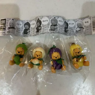 도쿄 디즈니 리조트점 한정판 곰돌이 푸 캡슐 토이