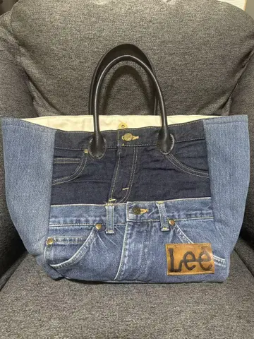 Lee 데님 토트백