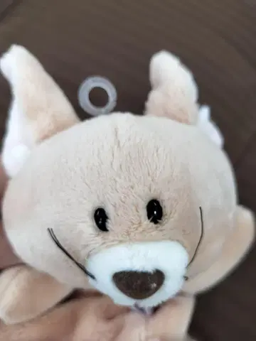 Nici 봉제 인형 페넥 베이지 미사용 택 포함 피규어 파우치