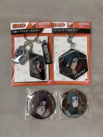 NARUTO 이타치 아크릴 키링 캔뱃지