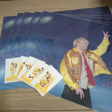 아키 씨 포스터 5장, 씰 5장 세트