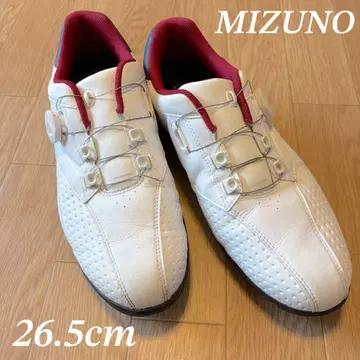 MIZUNO 골프화 26.5cm 화이트/레드
