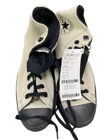 Converse 하이컷 스니커즈 베이지