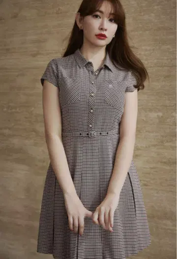 Herlipto Checked Shirt Mini Dress M 사이즈