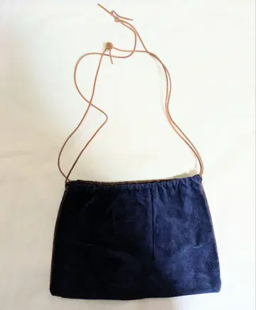 ayakawasaki 바이컬러 kinchaku bag 복조리 백