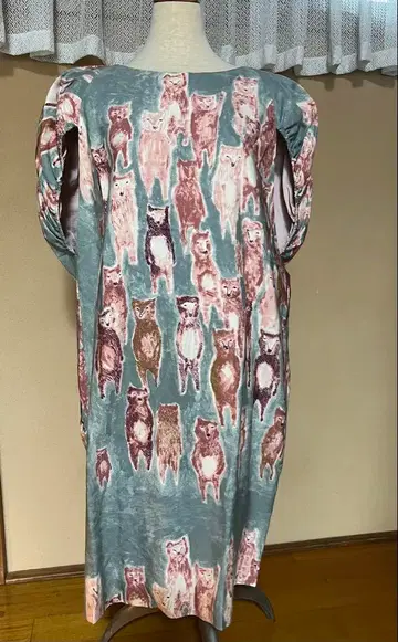 귀중 미나 페르호넨 alive 얼라이브 곰 무릎 기장 원피스 38