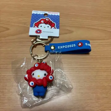 익명 배송 미야쿠미야쿠 x 헬로키티 입체 마스코트 스트랩 키링