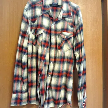 BACK NUMBER 플란넬 셔츠 X-LARGE