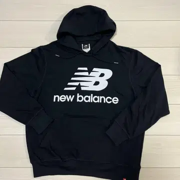 new balance 블랙 후드티 XL