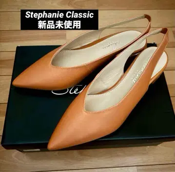 Stephanie Classic 오렌지 슬링백 펌프스
