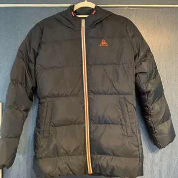[ 미사용 새상품 ] le coq sportif 후드 부착 다운 자켓