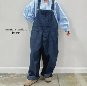 JOURNAL STANDARD LUXE CL 샴브레이 오버롤 입니다