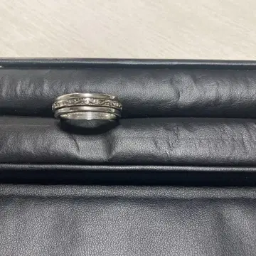실버 이중 반지
