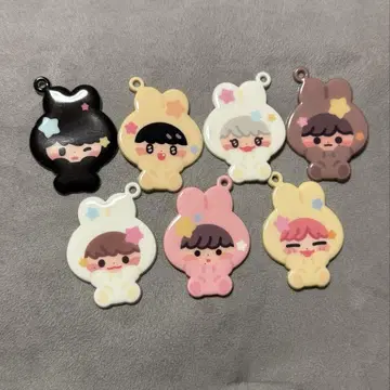 다님 다님 토끼 키링 세트 nctdream
