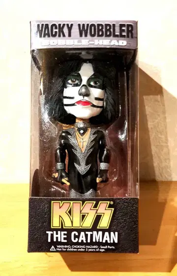 KISS WACKY WOBBLER THE CATMAN 보빙 헤드