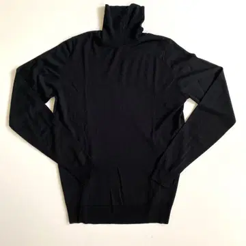 컨디션 최상 john smedley 터틀넥 30 게이지 M 블랙
