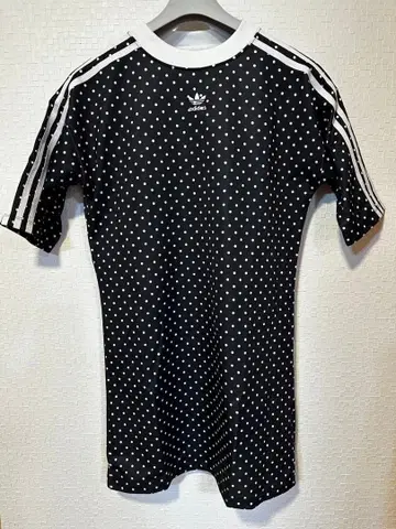 adidas 도트 무늬 반팔 원피스 M