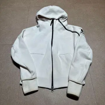 Adidas Z.N.E. 후드티 집업 화이트 M