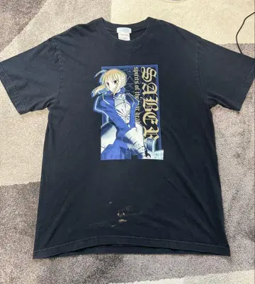 Fate stay night cospa 가성비 애니메이션 티셔츠 XL