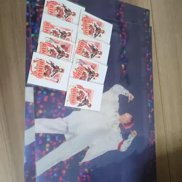 리이누군 포스터 2장, 씰 8장