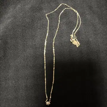 츠모리치사토 목걸이 클로버 k10