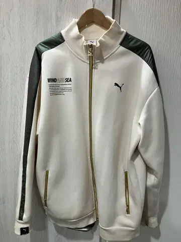 PUMA WIND AND SEA 저지 XL 화이트/그린
