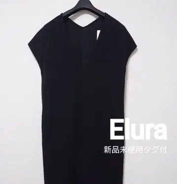 엘르라 택 포함 새상품 여름 느낌 V넥 원피스