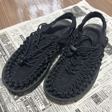 KEEN 블랙 스포츠 샌들 26cm