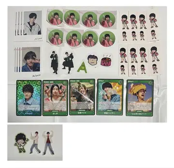 A! group 사노 마사야 카드 게임 스티커 폴라로이드풍 카드