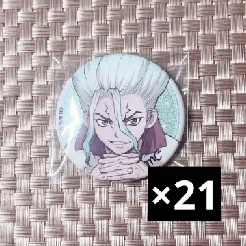 이시가미 센쿠 Dr.STONE 마루이 캔뱃지