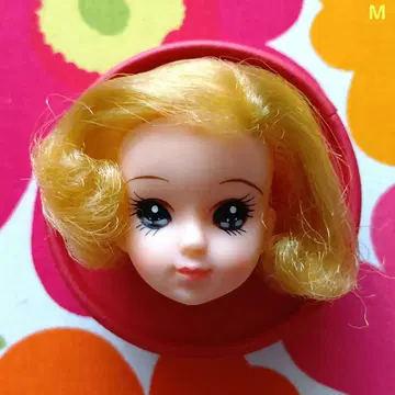 2대 리카짱 리에 언니 헤드만 TAKARA 쇼와 레트로
