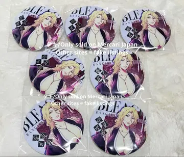 BLEACH 마츠모토 란기쿠 캔뱃지 세트