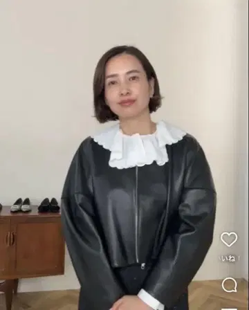 미사용 새상품 ohga 가죽 자켓