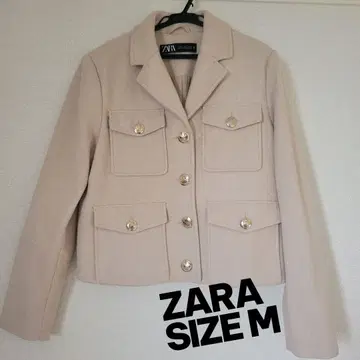 ZARA 베이지 숏 자켓 M